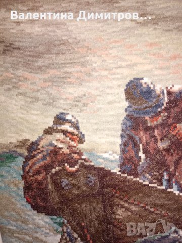 Продавам гоблена " Мрежата за Херинга ", снимка 3 - Гоблени - 43451972