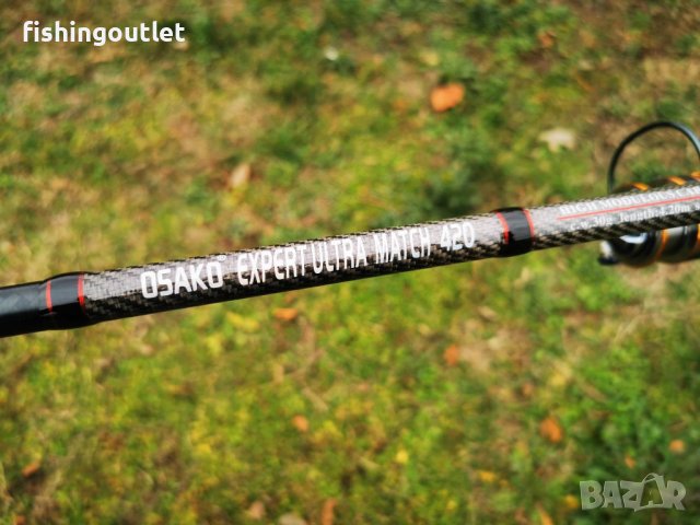 Риболовен комлпект- карбонова мач въдица 4,20мт, макара и корда.Нови !, снимка 14 - Въдици - 38921930