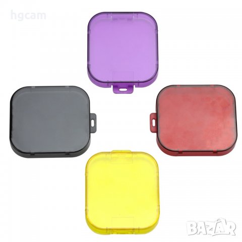 Комплект цветни филтри за водоустойчивия корпус на GoPro Hero 5/6/7, снимка 2 - Обективи и филтри - 27783628