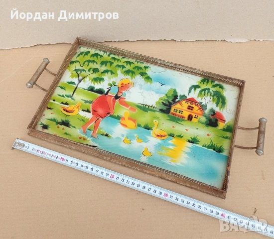 порцеланов поднос , снимка 4 - Антикварни и старинни предмети - 53088716