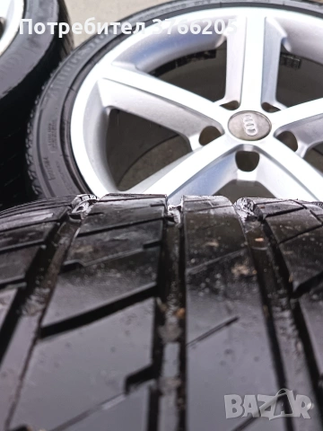 18ки джанти 5х112 за Audi с гуми., снимка 5 - Гуми и джанти - 53572123