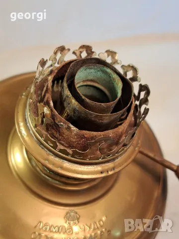 Ретро газена лампа Отто Мюллер   7/3, снимка 6 - Колекции - 49812203