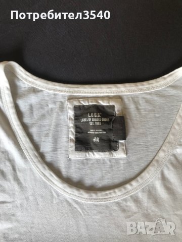 Мъжки потник H&M, снимка 3 - Тениски - 40876857