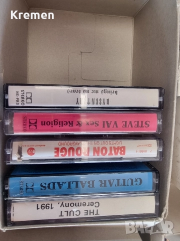 Аудио касети с един студиен запис, снимка 8 - Аудио касети - 52523876