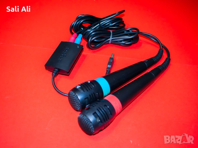SONY SingStar Karaoke за PC и PlayStation | като нова, 2 микрофона, снимка 3 - Караоке - 53063740