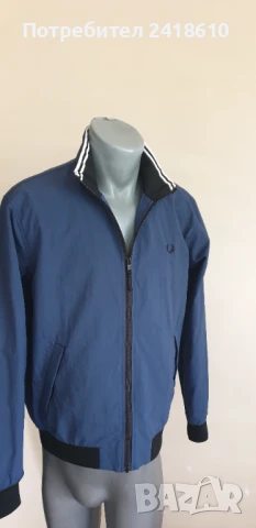 Fred Perry The Brentham Jacket Mens Size M Пролет - Есен ОРИГИНАЛ! Мъжко Яке!, снимка 4 - Якета - 50619571
