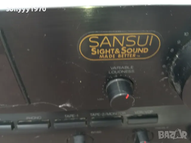 SANSUI RECEIVER-ВНОС SWISS 1803250826LNWC, снимка 7 - Ресийвъри, усилватели, смесителни пултове - 49537757