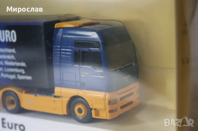 WIKING H0 1/87 MAN TGA КАМИОН ИГРАЧКА МОДЕЛ ВЛЕКАЧ, снимка 4 - Колекции - 49696761