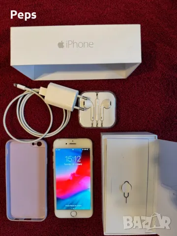 Телефон Apple iPhone 6 silver 64GB, снимка 1