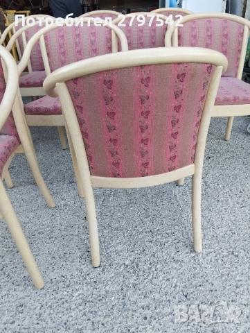 Дървени столове А136, снимка 3 - Столове - 51758458