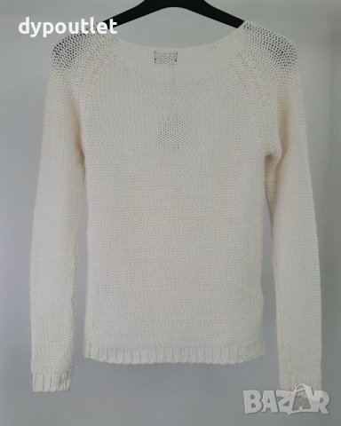 Дамска памучна блуза дълъг ръкав Cheap Manday, размер - S, цвят - бял., снимка 3 - Блузи с дълъг ръкав и пуловери - 39498695