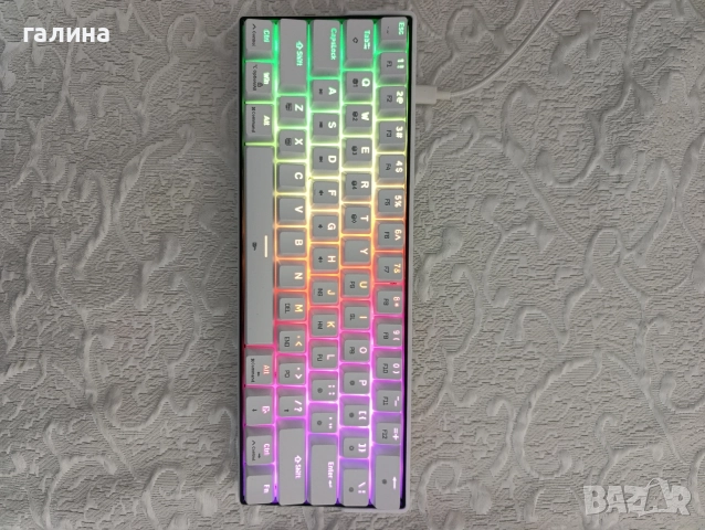 Механична клавиатура 60%, KEMOVE K61SE, Gaiming, жична, снимка 8 - Клавиатури и мишки - 52673457