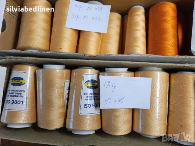 Конци, макари за шевното производство, снимка 13 - Шевни машини - 50553538