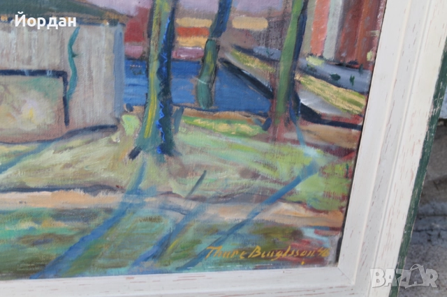 Картина масло върху платно , снимка 4 - Картини - 52380352