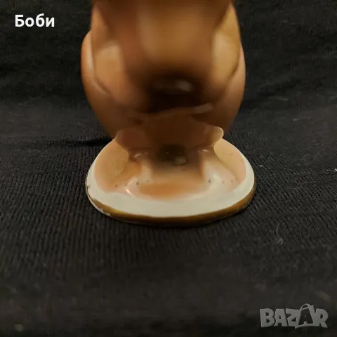 Стара Българска Порцеланова Фигура СИП Катерица Рядка Разцветка, снимка 10 - Колекции - 48811741