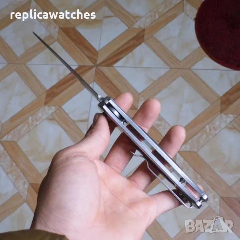 Автоматичен нож Ganzo стмана 440с, снимка 5 - Ножове - 32662084