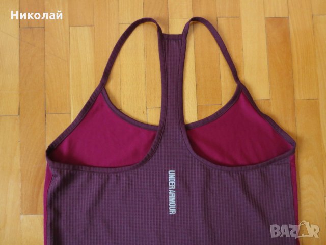 Under Armour Womens Fly By Racerback Tank , снимка 7 - Потници - 26522238