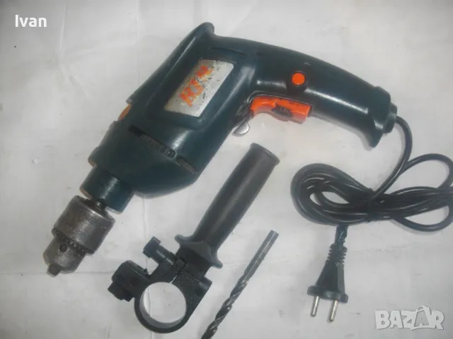 RTR ЕЛЕКТРИЧЕСКА УДАРНА ДРЕЛКА БОРМАШИНА ф13мм 500 ВАТА РЕГЛАЖ СКОРОСТ 0-2700 об/мин РЕВЕРС АВТОСТОП, снимка 2 - Бормашини - 49732579