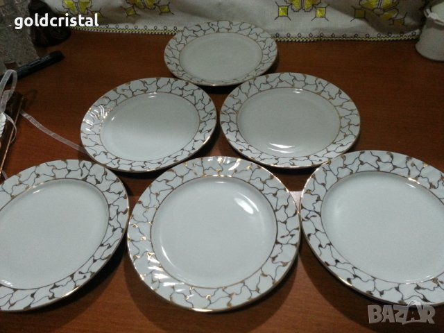 Стар български порцелан чинии , снимка 8 - Антикварни и старинни предмети - 43689663