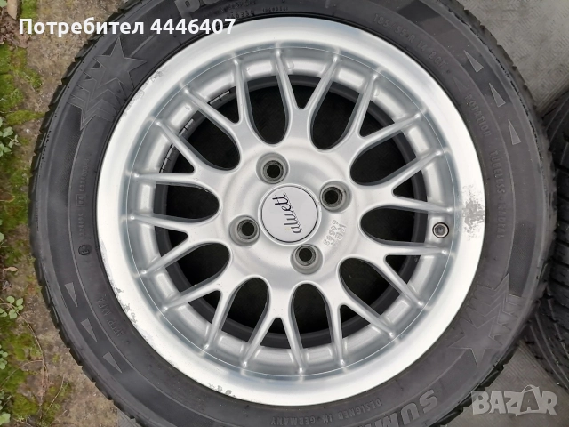 Джанти 14" 4х100, снимка 4 - Гуми и джанти - 52886948