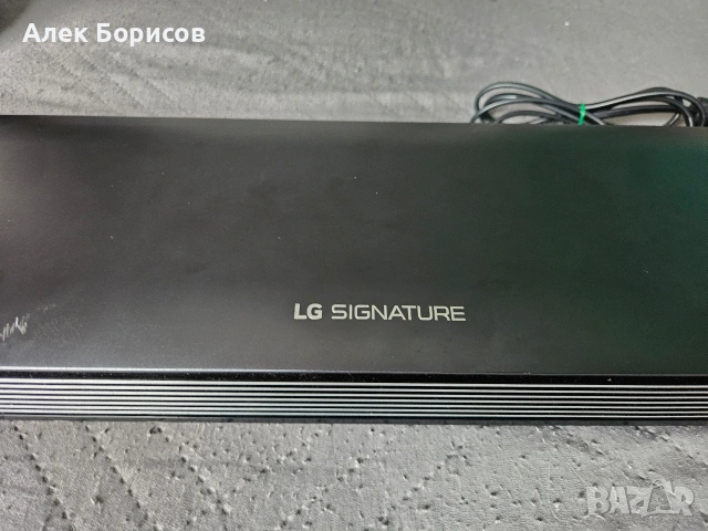 LG signature soundbar, снимка 2 - Аудиосистеми - 53585486