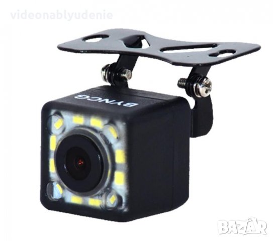 170° 580X540 Универсална IP68 Водонепромокаема Камера за Кола с 12 Nano LED за Задно Нощно Виждане, снимка 2 - Аналогови камери - 28166074