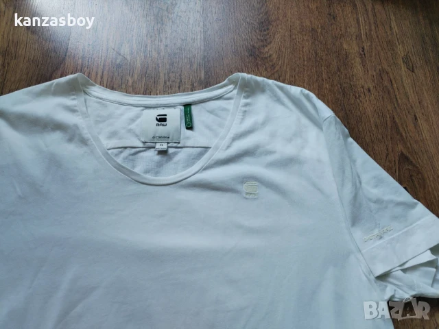 g-star alkyne loose - страхотна мъжка тениска КАТО НОВА M, снимка 2 - Тениски - 50536309