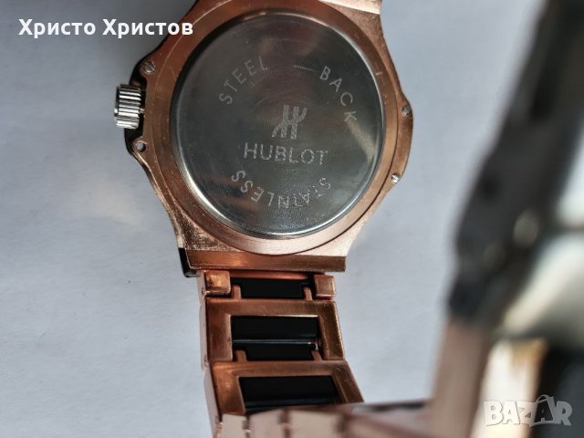 Top Price! Promotion!Мъжки луксозен часовник Hublot , снимка 7 - Мъжки - 32463662