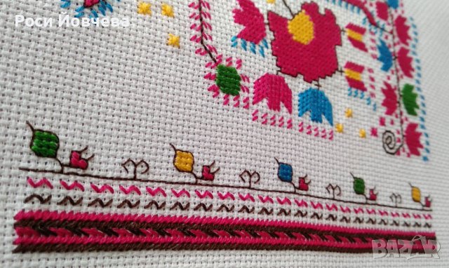 Ръчно бродирана шевица за подарък , снимка 4 - Декорация за дома - 37353852