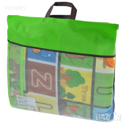 Двулицево детско килимче, Топлоизолиращо. 120х180 см и дебелина 0.5 см "Учи английски", снимка 6 - Други - 49003656