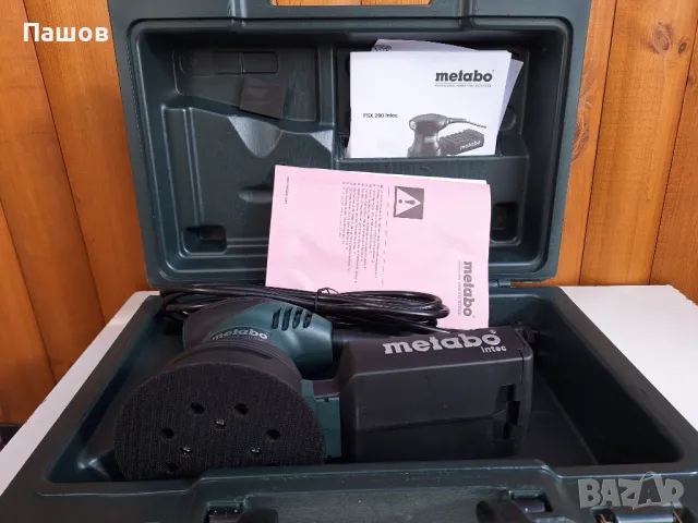 *ТОП ЦЕНА* Ексцентършлайф Метабо FSX 200 INTEC  Metabo, снимка 2 - Други инструменти - 48086377