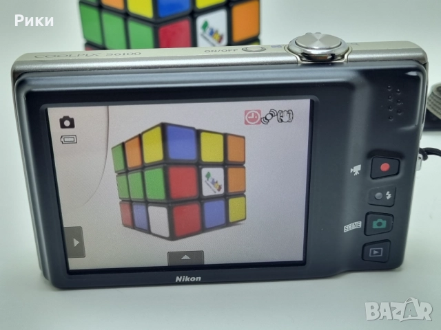 Nikon COOLPIX S6100 16mp Digital Camera Touchscreen Nikkor 7x wide Zoom, снимка 7 - Фотоапарати - 52729306