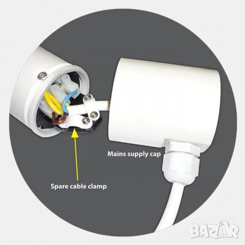 Отоплително тяло за баня ETERNA TH2FT120, снимка 4 - Отоплителни печки - 32244797