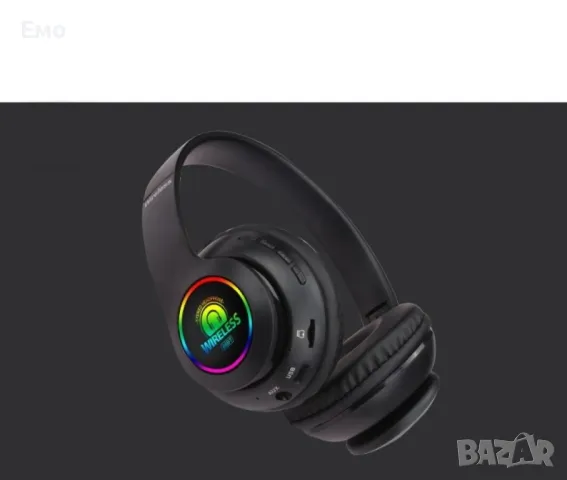 Bluetooth слушалки с регулируема диадема и прибиращи се наушници , снимка 4 - Слушалки и портативни колонки - 47837194