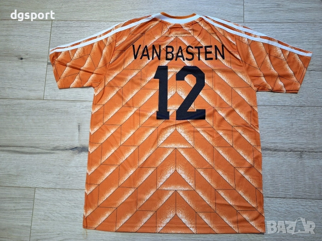 Футболна фланелка на Рууд Гулит и Марко ван Бастен Холандия ретро модел!!!, снимка 4 - Футбол - 47705604