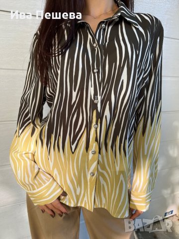 Риза с преливащи цветове , снимка 2 - Ризи - 38054190