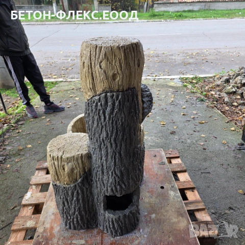 Чешма от Щампован бетон, снимка 6 - Градински мебели, декорация  - 52344591