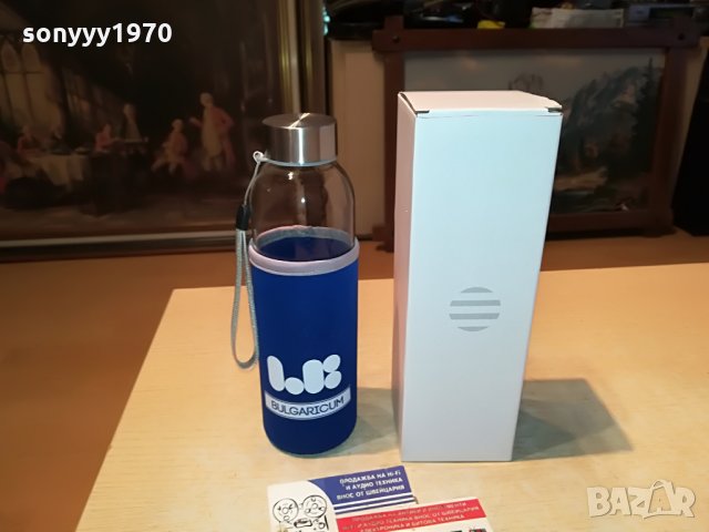 елби-22х6см-стъклено шише 1507212125, снимка 10 - Колекции - 33533142