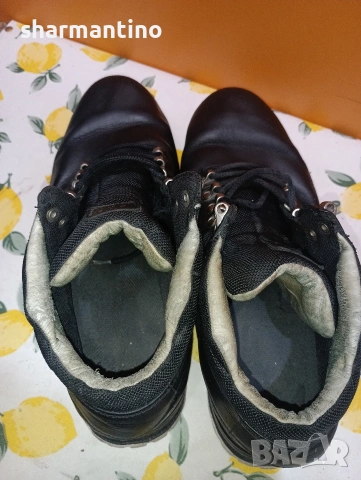 K1X кожени боти N 46, снимка 6 - Мъжки боти - 53470704