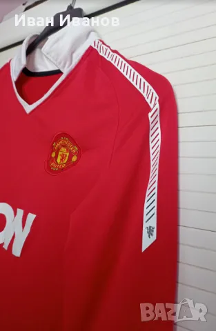 Оригинална шампионска фланелка на Манчестър Юнайтед - Нани - 2010/2011, снимка 7 - Футбол - 48727408