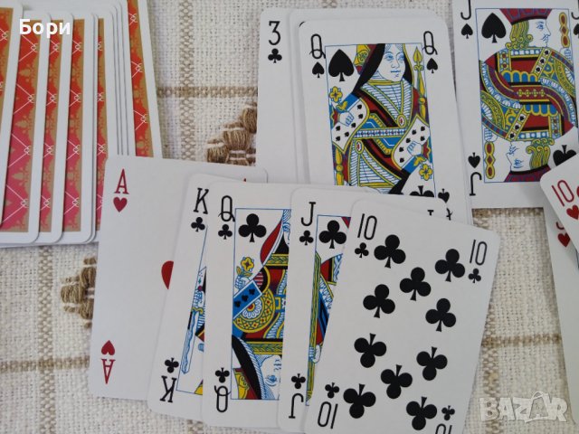 LONGFIELD две тестета карти за игра, снимка 3 - Карти за игра - 37632266