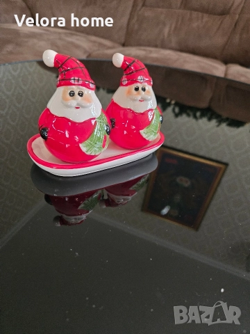 Комплект за сол и пипер с поставка, снимка 4 - Други - 52920657