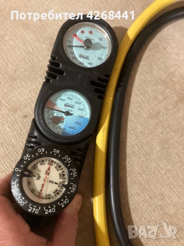 Марес - Водолазен Регулатор + конзолa, Mares proton ice, снимка 7 - Водни спортове - 51781621