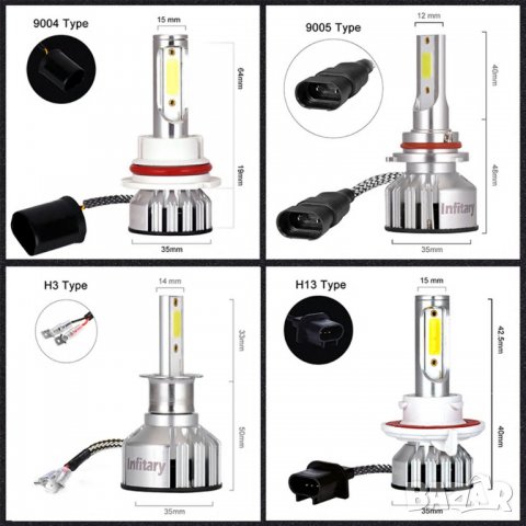 H13  лед  Н13  лед крушки, снимка 8 - Аксесоари и консумативи - 28968816
