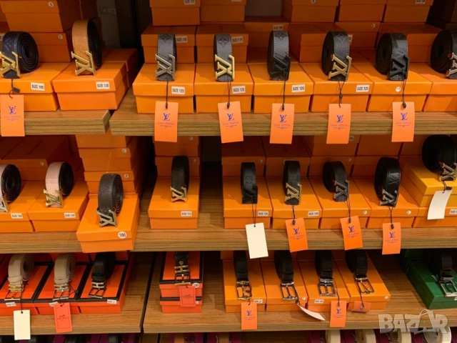 колани от естествена кожа в кутия ysl saint laurent hermes celine , снимка 11 - Колани - 51562132