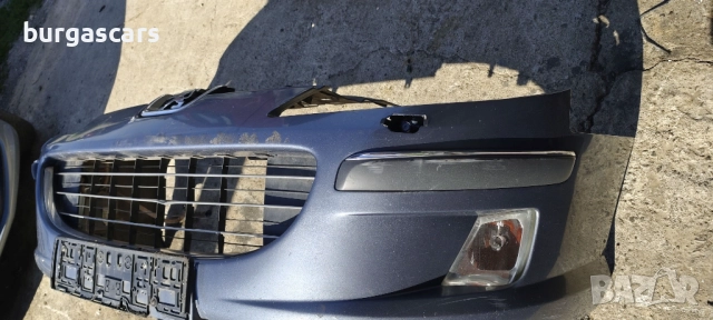 Предна броня с пръскалки Peugeot 407 - 280лв, снимка 2 - Части - 52009133