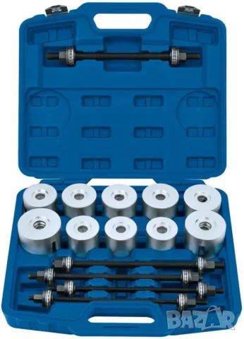 Комплект за демонтаж и монтаж на лагери, тампони и селенови втулки - 27 части