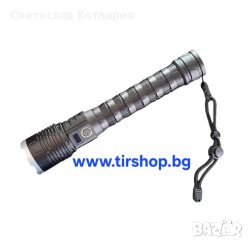 Силен Фенер с две големи батерии, снимка 4 - Аксесоари и консумативи - 49910077