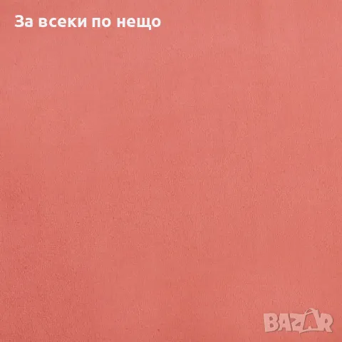 Табуретка с дървени крака, розова, кадифе Код P29, снимка 3 - Дивани и мека мебел - 49134614