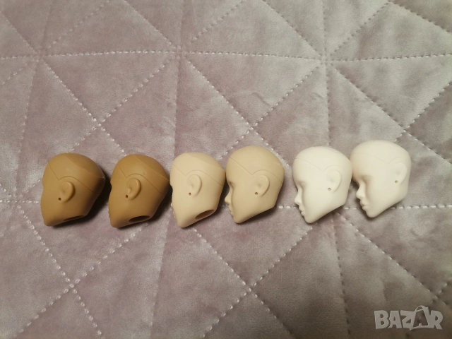 Комплект 6 броя DIY глави молд Poppy Parker / Integrity Toys, снимка 3 - Кукли - 53295853